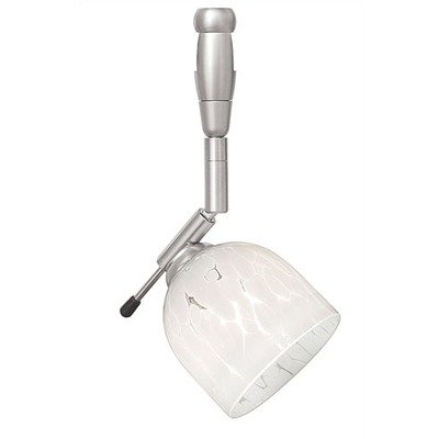 Mini-Stogie II Swivel I Track Head in Bronze Shade Color: Opal, Mounting Type: Two-Circuit Rail