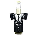 Wedding Tux T-Shirt Shaped Insulated Bottle Holder
