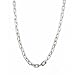 Gatik Men's Stainless Steel Square Link Necklace