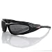 Bobster Eyewear - Low Rider Sunglasses - Black Frame - 100% UVA and UVB protection - Anti-fog - Smoke Lenses - New