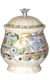 10 oz Raphael Covered Sugar Bowl by Gien France