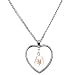 New York Mets Mini Baseball Heart Necklace