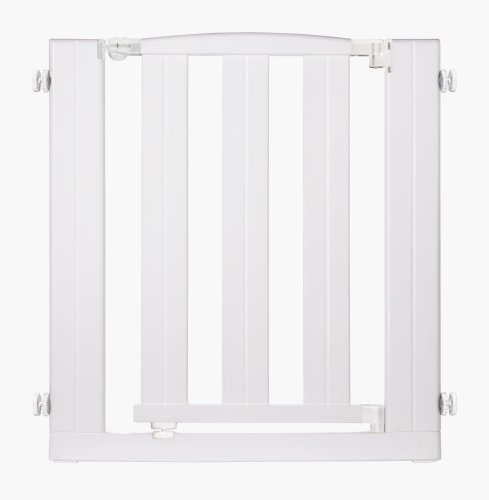 North States Industries open easily and close the white door, door mounted pressure