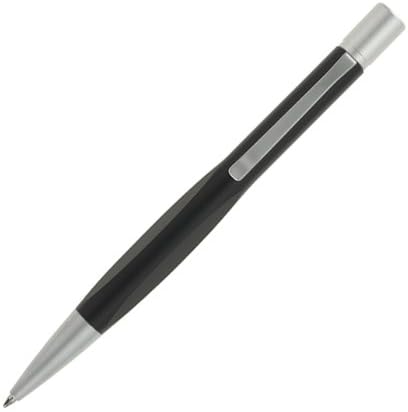 Rosetta Navigator Tri-Grip Ballpoint Pen, Matte Black