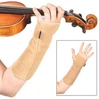 Wristies Hand Warming Practice Gloves - Original Long Length for Small Hands: Beige
