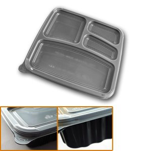 4 compartment takeaway containers