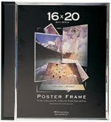 Poster Frame Black 11.75x36