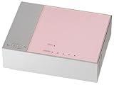 corega 小型5ポート 100M/10M スイッチングHUB(外部電源)ピンク 壁掛け用ネジセット付属 CG-SW05TXSRPK