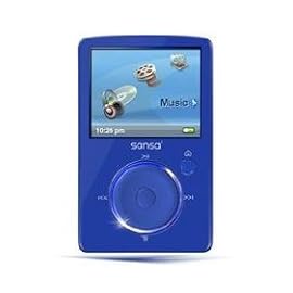 SanDisk Sansa Fuze 4 GB MP3 Player (Blue)