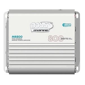 2-Channel Mosfet Bridgeable Marine Power Amplifier with Remote Subwoofer Level Control