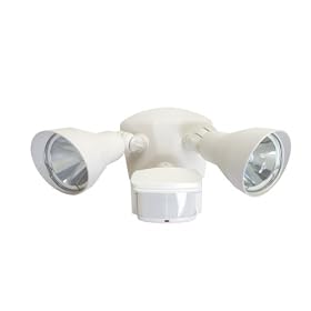 Buy Designers Edge L-988WH 240 Degree Sensor Twin Head Suer Bright LED Motion Activated... by Designers Edge