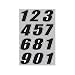 MSR Racing Wide Number Kit
