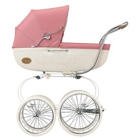 2007 Classic Carriage With Matching Diaper Bag - color: Pink