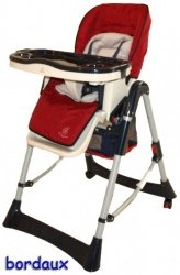 BABY KINDER HOCHSTUHL in bordaux KOSTENLOS sofort lieferbar!!!
