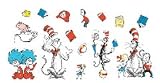 Eureka Dr. Seusss Cat in the Hat Large Characters Bulletin Board Set, 4 Panels 17 x 24" Each