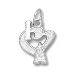 Los Angeles Angels 1/2in Sterling Silver I Love A Pendant