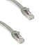 Kentek 2 Feet FT CAT6A UTP Patch Cable 24 AWG 600 MHz 10G 10Gbps Category 6a Unshielded Twisted Pair Snagless Molded Boot Ethernet RJ45 Network Internet Cord Gray