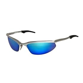 AO Safety 93201 Orange County Chopper Eyewear, Blue Mirror
