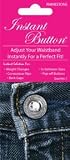 INSTANT BUTTON FOR JEANS REMOVABLE RHINESTONE BUTTON NICKLE PLATE