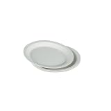 Nordic Ware Microwave Everyday Dinner Plates, Set of 4, White, 10 Inch