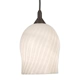 Checkolite Bell White Fishline Pendant
