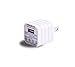 Charger,Travel Wall Power Adapter Vlove 1 Amp USB Plug Made for Iphone 6 5 5s 5c 4s, Ipads, Ipods, Samsung Galaxy S5 S4 S3 Note 2 3 and Most Android Phones (White)