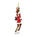 Cupid Reindeer 4" Tall Ornament