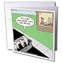 Rich Diesslins Funny Society Cartoons - Illegal Downloading of Music - Greeting Cards-6 Greeting Cards with envelopes