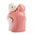 Cruet set Hugging Lovers Salt & Pepper Pots Pink & White