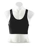 Augusta Sportswear Girls Poly SpandeX Sport Bra, Black, Large