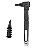 MINI Otoscope Diagnostic Ear Care - Pen Style / Built-in Light Enables Clearer Viewing of the Ear Canal FREE BATTERIES INCLUDED