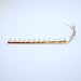 4 1/2 12cm 12 LED Yellow Strip Motorcycle Car Flexible Water Proof Grill Light 10-14vdc