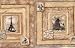 Framed Monuments Brown and Charcoal Wallpaper Border in Kitchen & Bath Resource Book