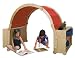 Discovery Cove - Fun Activity Center - For Kids (Red/Natural) (50H x 37W x 75L)