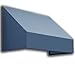 Awntech 3-Feet New Yorker Window/Entry Awning, 44-Inch Height by 24-Inch Diameter, Dusty Blue