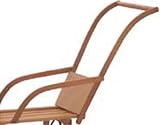 R.P.L. Trading Schlitten-Zubeh&ouml;r Schiebelehne, beige-blau