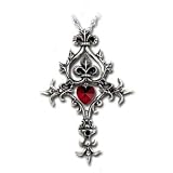 Renaissance Cross of Passion - Alchemy Gothic Pendant Necklace