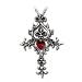 Renaissance Cross of Passion - Alchemy Gothic Pendant Necklace