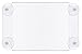 8.5 x 11 Window Sign, Horizontal, Suction Cup Mount (Clear Acrylic) - Set of 12