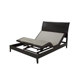 Adjustables S-Cape Twin XL Adjustable Platform Base with Plush Mattress from Leggett & Platt