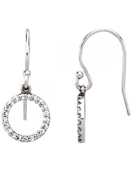 Diamond Circle Earrings - 1/5 ct tw