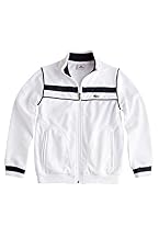 Boy's Long Sleeve Track Jacket With Inset Sleeve And Logo Detail
