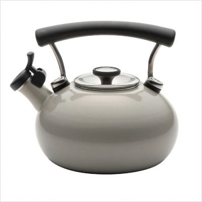 Contempo 2 Quarts Teakettle in Silver Contempo 2 Quarts Teakettle in Silver