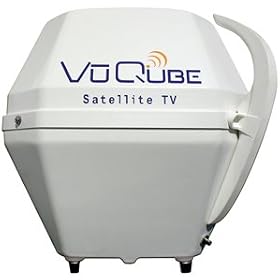 VuQube VQ2000 Stabilized Portable Satellite Antenna with Auto-Signal-Find by VuQube