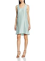 Belstaff Vestido Seda Heywood (Azul Celeste)