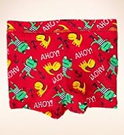 Frog & Anchor Print Swim Shorts