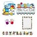 Carson-Dellosa Publishing CD-144017 Early Learning Zaner Bloser Manuscript Alphabet Train Classroom Decorating Set