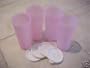 Tupperware Classic 12 oz Tumblers Pink + Seals