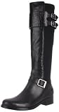 Cole Haan Women's Tennley Buckle Knee-High Boot,Black,8 B US