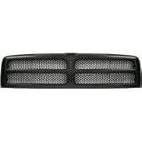 Review Pershing Auto Body Parts  / Paintable Black Grille Grill 94-02 Dodge Ram Pickup Truck 94 95 96 97 98 99 00 01 02 1994 1995 1996 1997 1998 1999 2000 2001 2002 Paint to Match